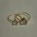Heart rings