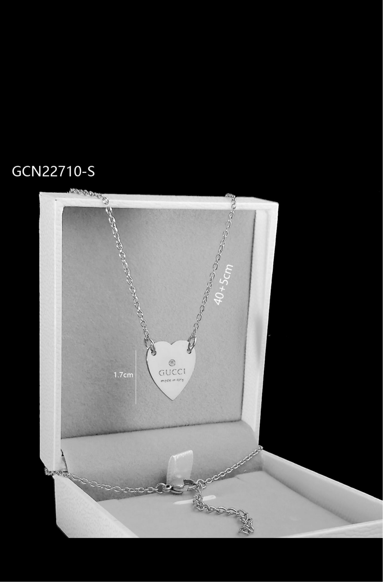G Heart necklace