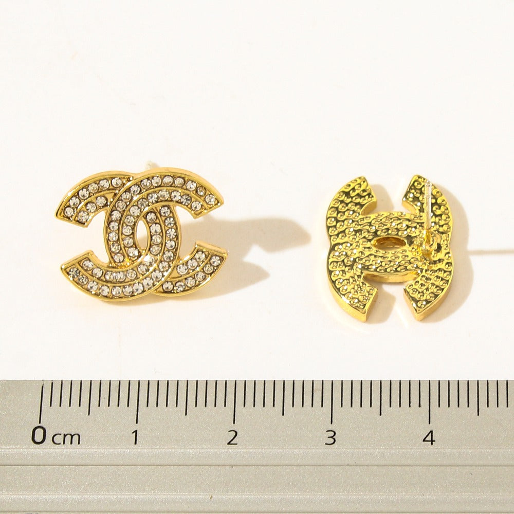 Double C earrings