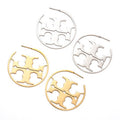 Tory hoops earrings